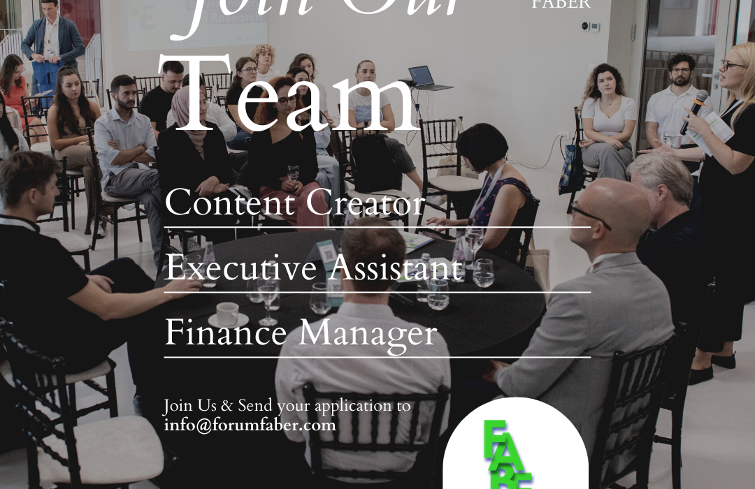 Call for Applications: Join FABER Team in Tirana, Albania